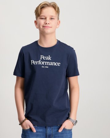 Peak Performance Jr Original Tee Blauw T-shirts Jongens - Kids Brand Store