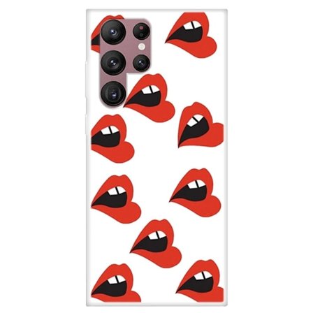 Deco Samsung Galaxy S22 Ultra skal - Mun