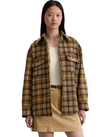Marc O'Polo Woven Outdoor Jackets - Brown - 34