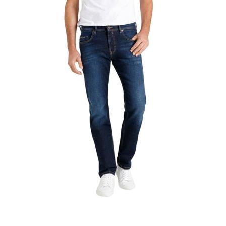 Mac, Straight Jeans Blauw, Heren, Maat:W38 L32
