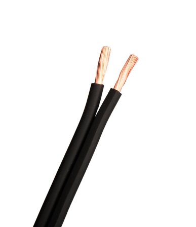 SUPRA 2000000378 Højttaler 0,127 mm, anoxiske kobberstrenge 2x1,6, sort, 200 m, Forbindelsesudstyr & kabler