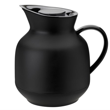 Stelton Amphora termokande 1 liter, te, soft black - Sort | KitchenOne