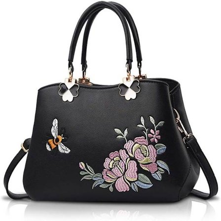 Retro Håndvesker med Topphåndtak Dame Crossbody Veske Dame Mote