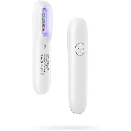 Paras, LED-lamppu Mini 311nm Käsikäyttöinen Valoterapia Lamppu Kannettava Kapea UV-valoterapia Lamppu Ajastimella Turvallisuuslasit -m.3255