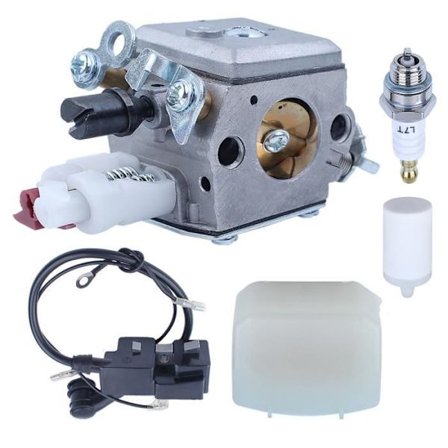 Forgasser med tenningsmodul luftfilter Kompatibel med Husqvarna motorsag 340 345 346 350 353 Kompatibel med Zama forgasserdeler 503283208