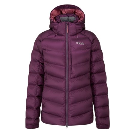 Rab Women's Axion Pro Down Jacket Women warmly-lined down jackets Purple 10