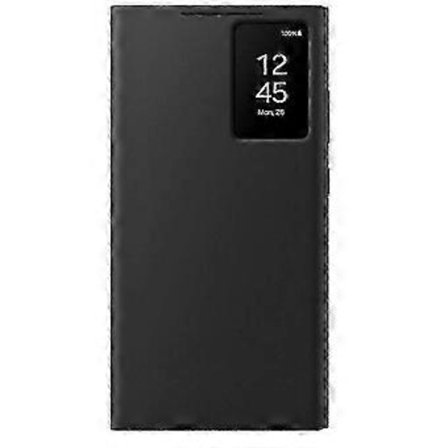 Galaxy S22 Ultra S-View Flipfodral med Smart Screen & Finger Tap Control - Slim Skyddsfodral (Present)