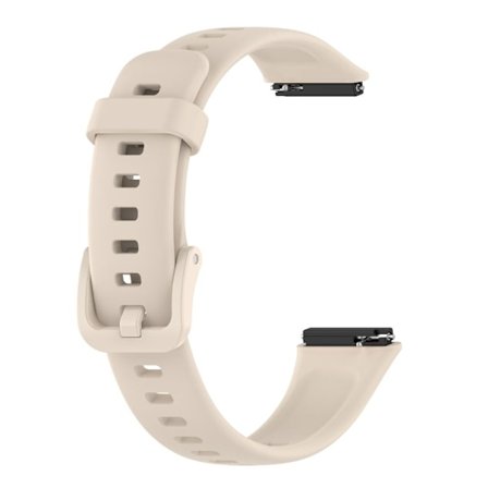 Huawei Band 7 silikoninen rannekello - Norsunluunvalkoinen