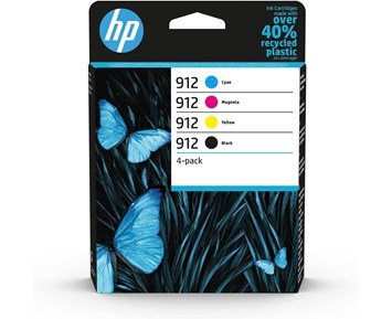912 C/M/Y/K Ink Cartridges 4-pack - HP 912 4-pack bläckpatroner
