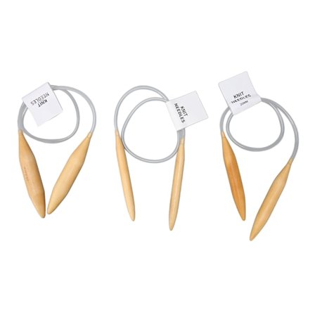 Pyöreät puikot puusta, 80 cm pitkät, lajitelma kokoja, vahva bambu pyöröpuikkosetti mattoihin, huiveihin, paksuun villaan