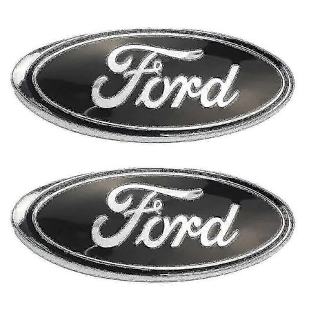 2 stk. Bil Emblem Badge