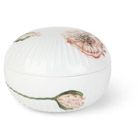 Kähler Hammershøi Poppy bonbonniere, 12 cm - Hvid | KitchenOne