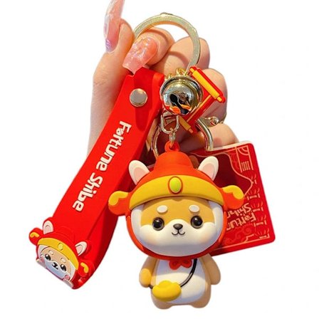 Tecknad Chaigou nyckelring nyckelring C C C