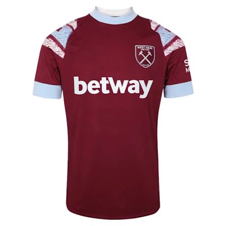 22-23 West Ham United Kotipaita Lyhythihainen Jalkapallopaita XL