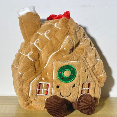 Jellycat Bartholomew kosedyr, myke og komfortable, perfekt for barn, Valentinsdagsgaver, samleobjekter, pepperkakehus på lager.