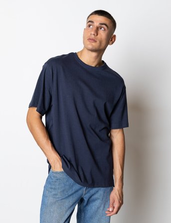 Fat Moose Dane Organic T-Shirt - Navy - XXL