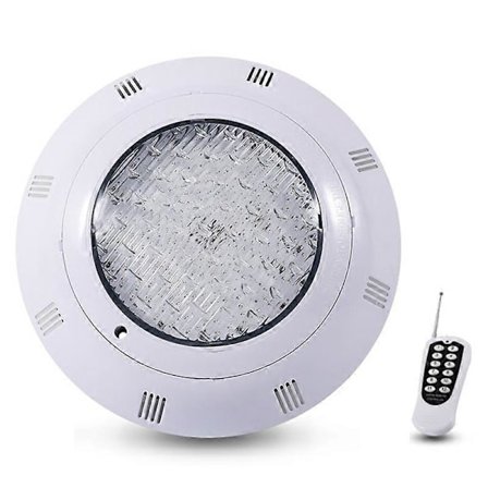 Bassenglampe 35W Bassenglampe med fjernkontroll RGB Flerfarget Utendørs LED Undervannslys IP6