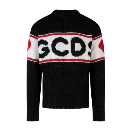 Gcds - Cardigans - Svart - Herr - Storlek: S, Herr, Storlek: S
