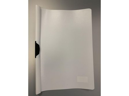 Klämmapp PP A4 6mm vit - Lyreco - Kontorsmaterial - Mappar och plastfickor - Klämmappar
