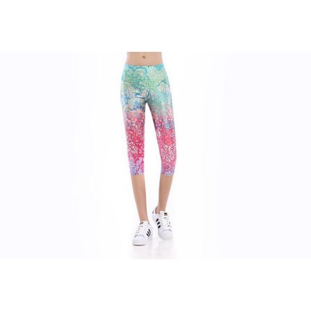 Mandala Oasis Capri Leggings