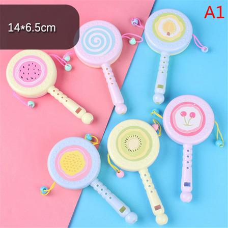 2st Baby Tecknad Rattle 0-3 År Gammal Baby Early Education