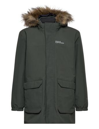 Cosy Bear 3In1 Parka K Khaki Jack Wolfskin