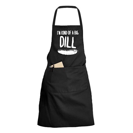 Im a Big Dill - Förkläde - Svart