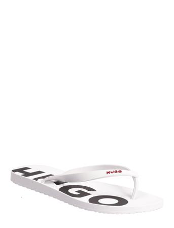 Dave_Thng_Rblg Shoes Summer Shoes Flip Flops Valkoinen HUGO