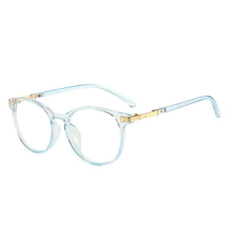 Anti-Blue Light Glasögon Överdimensionerade glasögon LIGHT BLUE LIGHT