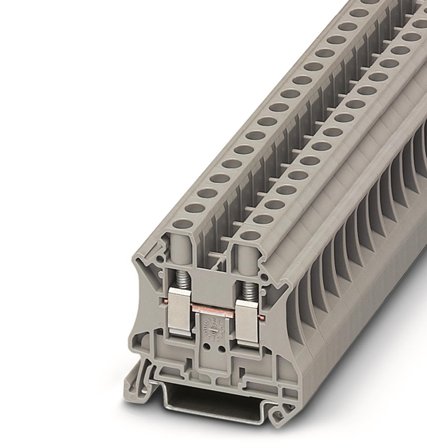 Phoenix Contact UT 6 Skrueterminal 6 mm² Grå, Elfordeling & strømforsyning