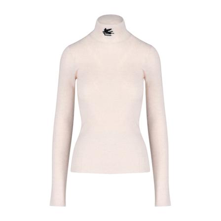 Etro Turtlenecks Hvid, Dame Rullekraver
