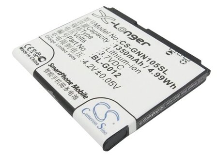Akku älypuhelin, Matkapuhelin GIONEE GN105, TD500, C900 jne. varten.