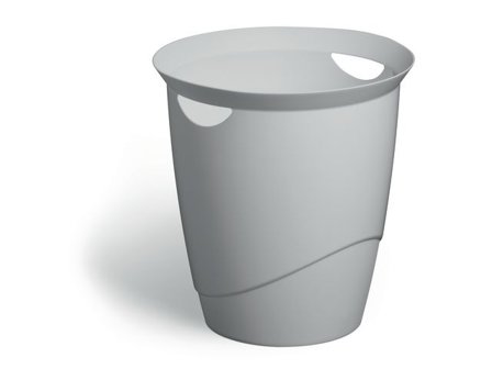 Durable Papperskorg ECO rund 16L grå - Lyreco - Kontorsmaterial > Till skrivbordet > Papperskorgar