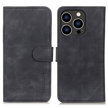 Retro KHAZNEH iPhone 15 Pro cover - Black
