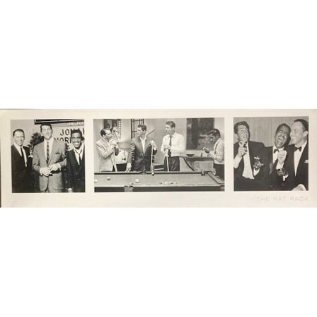 The Rat Pack - Frank S, Dean M, Sammy Davis JR & Peter Lawford