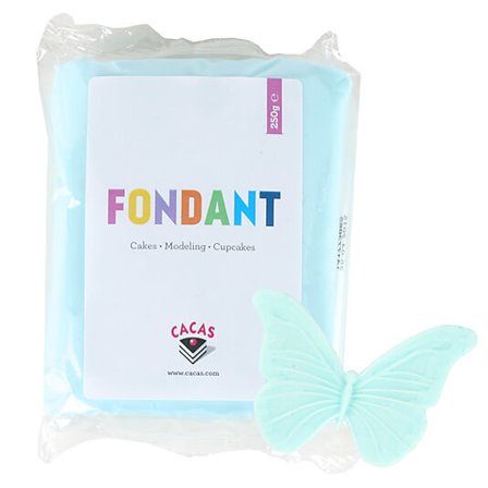 CACAS Fondant Blå Pastell 250g