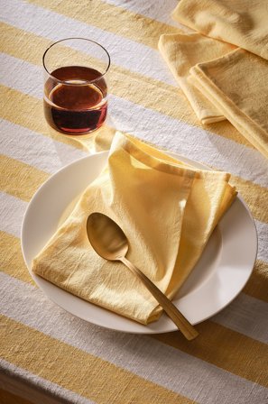 Jotex - Serviett 4-pk Gul - SADIE - Kjøp Servietter hos Jotex