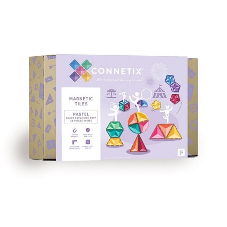 Connetix Expansion Pack Udvidelsessæt Pastel 48 Dele, Børn & Forældre, Motorik & Bevægelse, Øvrigt