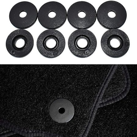 4 sarjaa auton lattiamaton kiinnikkeitä kiinnittimiä Les Hs Gm Opel Chevr Vaux Skid Ant Carpet Fixing S