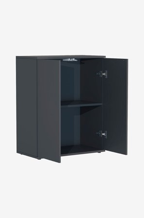 VCM - Vcm Skåp Dalosa 2-Kammare - Grå - Byråar - Från Homeroom