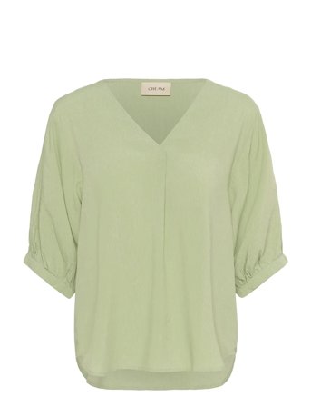 Cririna Blouse Green Cream
