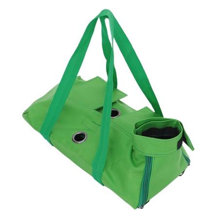 Kissanhoitoon tarkoitettu hengittävä rajoituspussi tassujen hoitoon, pesuun ja matkustamiseen 55x27 cm