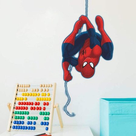 Spiderman Väggdekaler 3D-effekt Dekaler Sovrumsdekor Dekoration