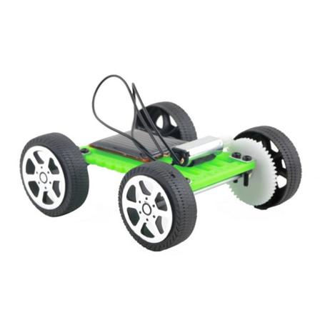 1st Mini Solar Toy Diy Bil Barn Pedagogiskt Pussel Iq Gadge