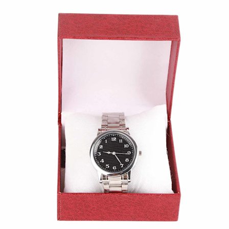 Vanntett Herre Quartz Klokke Retrograd Kronograf Rustfritt Stål Rem