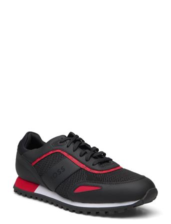 Parkour-L_Runn_Melg Matalavartiset Sneakerit Tennarit Musta BOSS