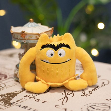 Mina känsliga små monsterleksaker, söta monsterdockor, presenter till B