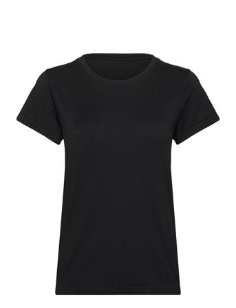 Julee W Loose Fit S/S Seamless Tee Sport Women Sport Clothing Sports Tops & T-Skjorte Black Athlecia