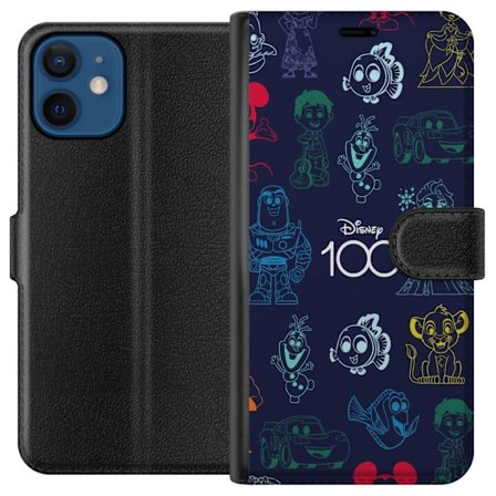 Kompatibelt Plånboksfodral till Apple Apple iPhone 12 mini Disney 100
