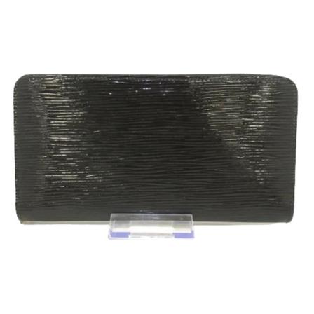 Louis Vuitton Vintage, Pre-owned Leather wallets Zwart, Dames, Maat:ONE Size